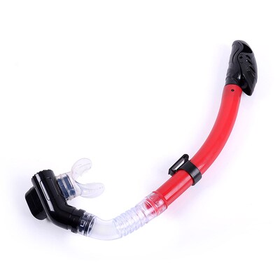 厂家现货浮潜装备 硅胶全干式呼吸管 潜水管 呼吸器全干