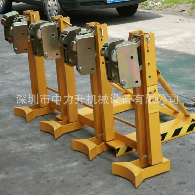 供应DG1440B油桶夹叉车属具卸桶器四油桶夹具深圳油桶搬运夹