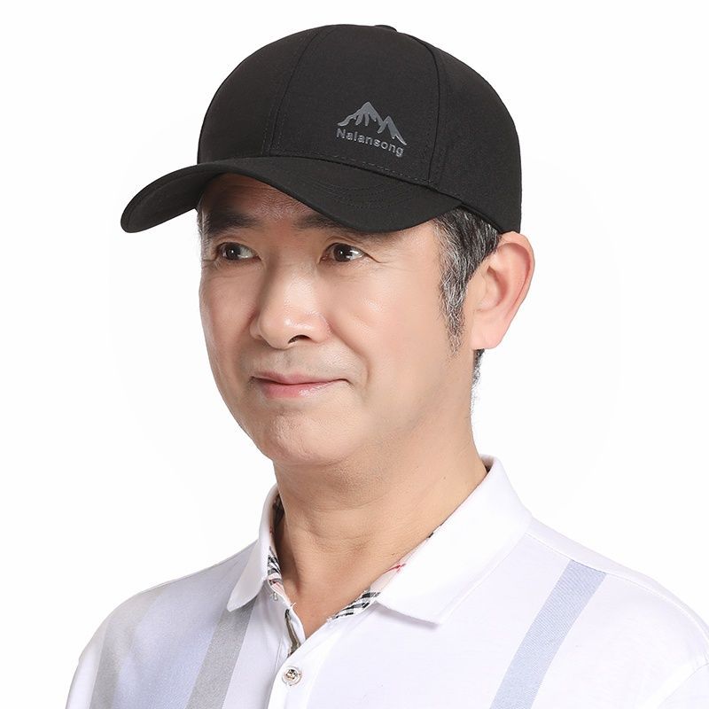 中老年人帽子男士春秋季爸爸鸭舌时尚棒球帽爷爷春夏休闲老头百搭