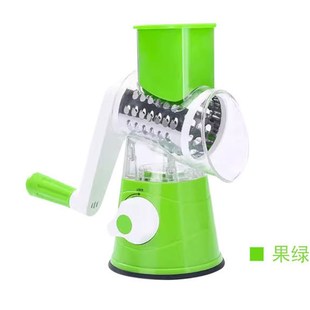 家用厨房切丝器刨丝器切菜机器手摇切菜器多功能手摇滚筒式土豆机