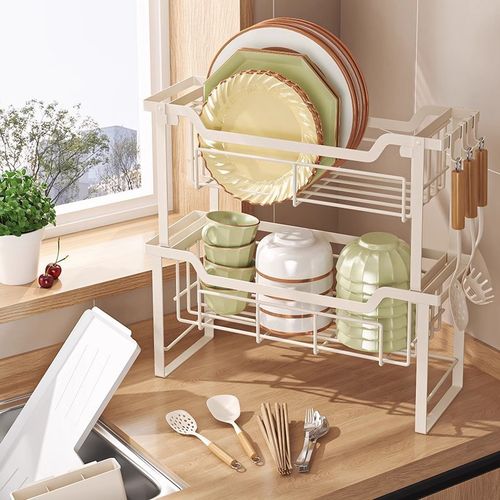 超窄17宽沥水碗盘架p厨房窗台层筷子筒刀架收纳架子窄款家用置物