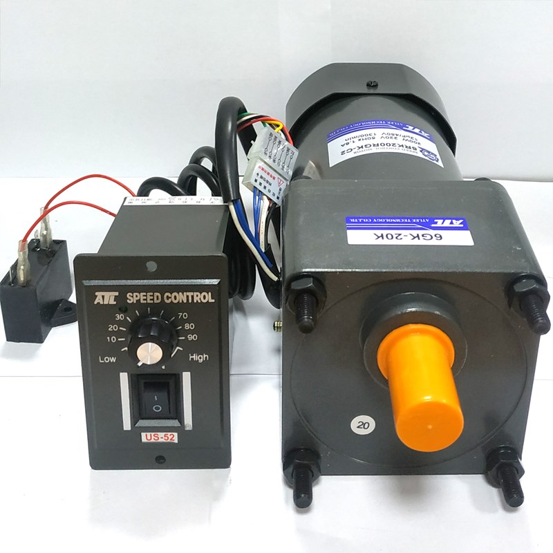 爱德利ATL调速电机l200W交流220V定速变速减速马达6RK200RGK-C2