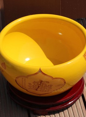 日常博古架中式祝福送礼客厅家居摆件陶K瓷聚宝盆招财聚财摆件办