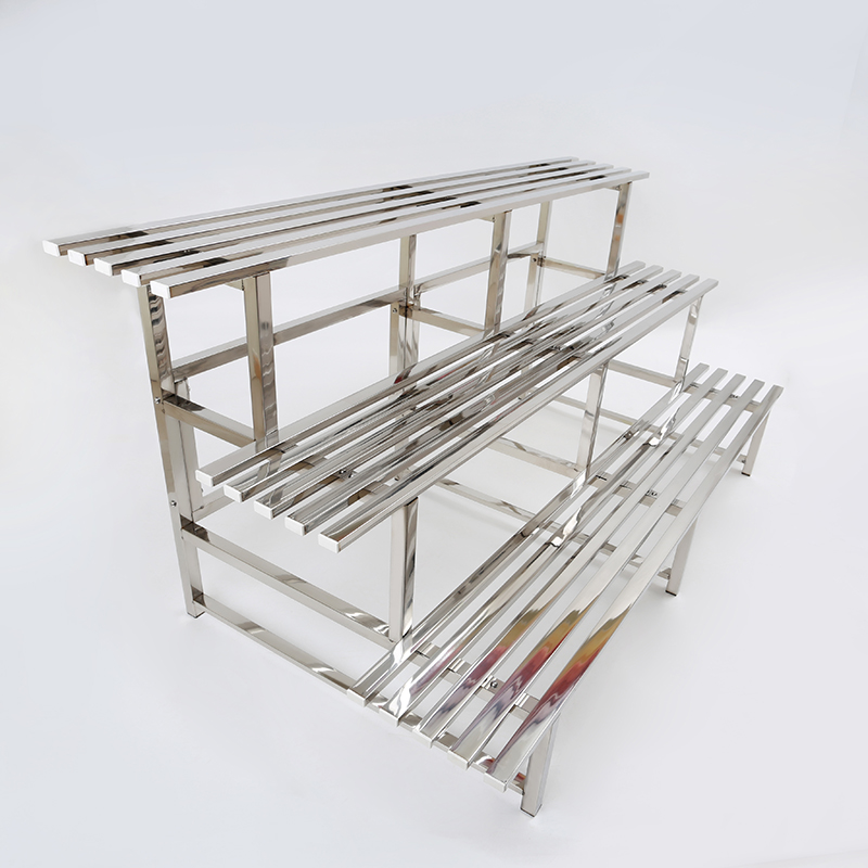 不锈钢花架置物架阳n台多层落地式客厅室内铁艺户外庭院绿萝阶梯