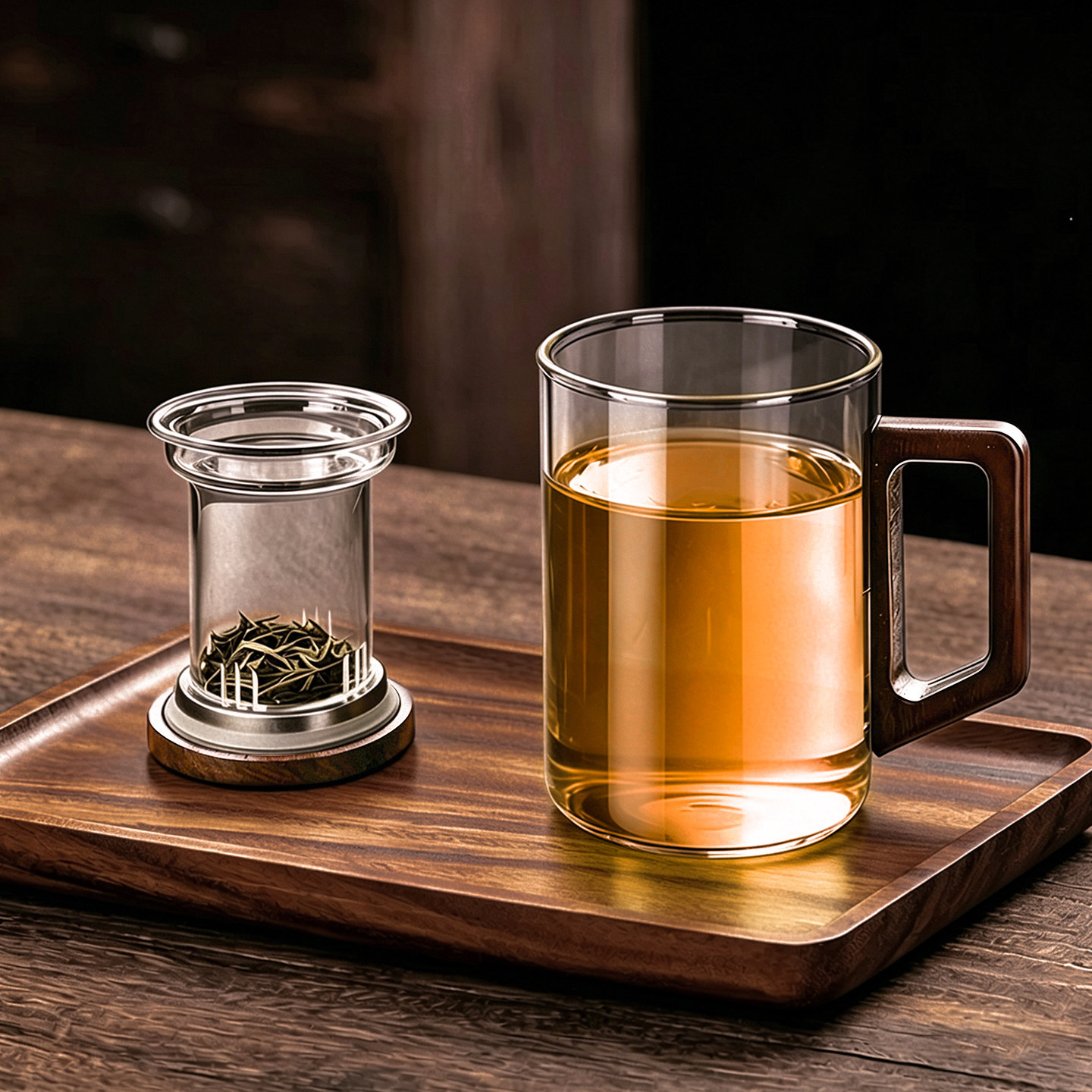 玻璃茶杯2026新款办公室泡茶杯子图片