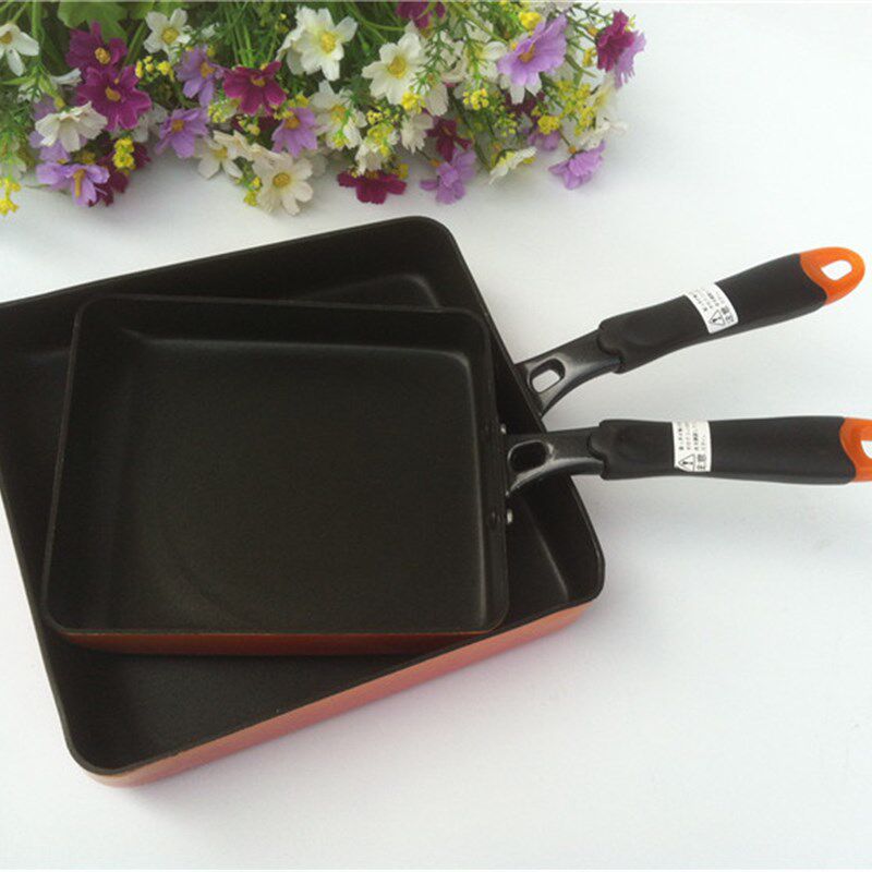 复底玉子烧煎蛋锅无烟长方形煎锅寿司平底蛋卷煎锅料理不粘玉子锅