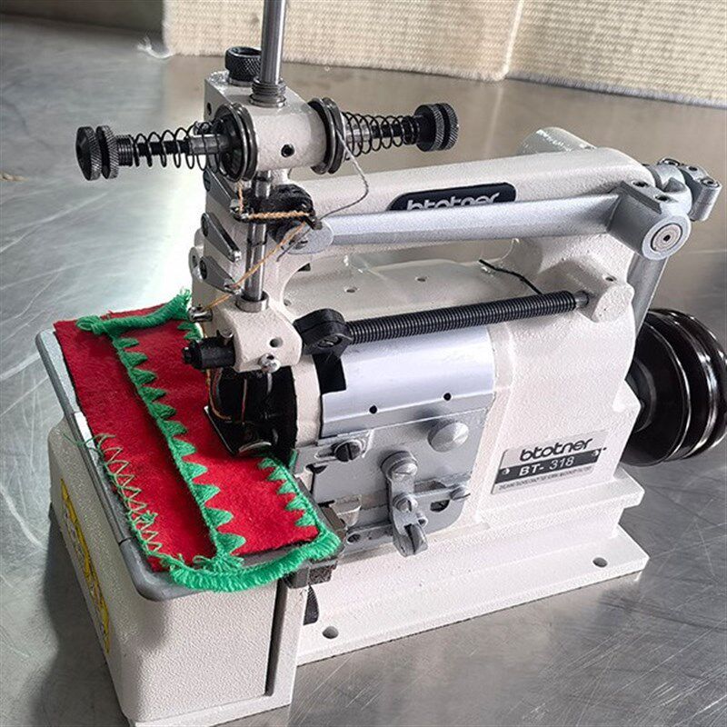 贝型机鞋帽大衣毛巾手套专用贝形饰边包缝机贝壳花样锁边缝纫机