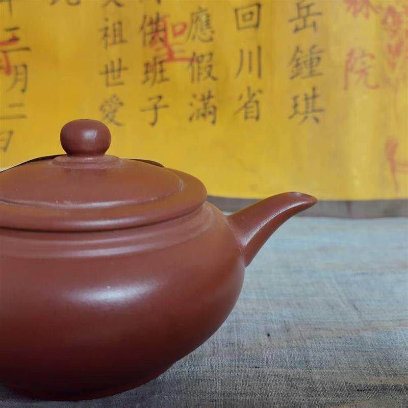 处理一批1968年出口泰国库存壶纯手工宜兴紫砂壶泡茶壶仿老紫砂壶
