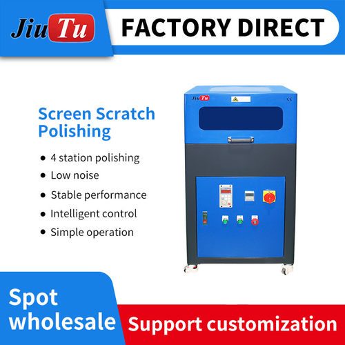Factory Hot Selling Four-station Phone Screen Polish Machine