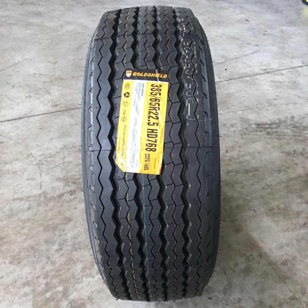 外贸出口全钢挂车轮胎12R 295 315/80 385/65R22.5牵引运输车轮胎 - 实物图