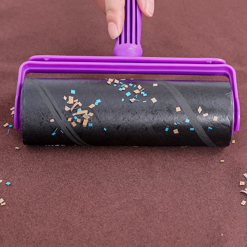 大号16cm粘毛器滚筒可撕式去毛沾毛神器衣物头发黏毛斜撕替换卷纸