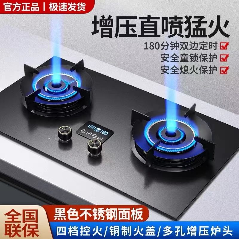 德国品牌燃气灶双灶家用