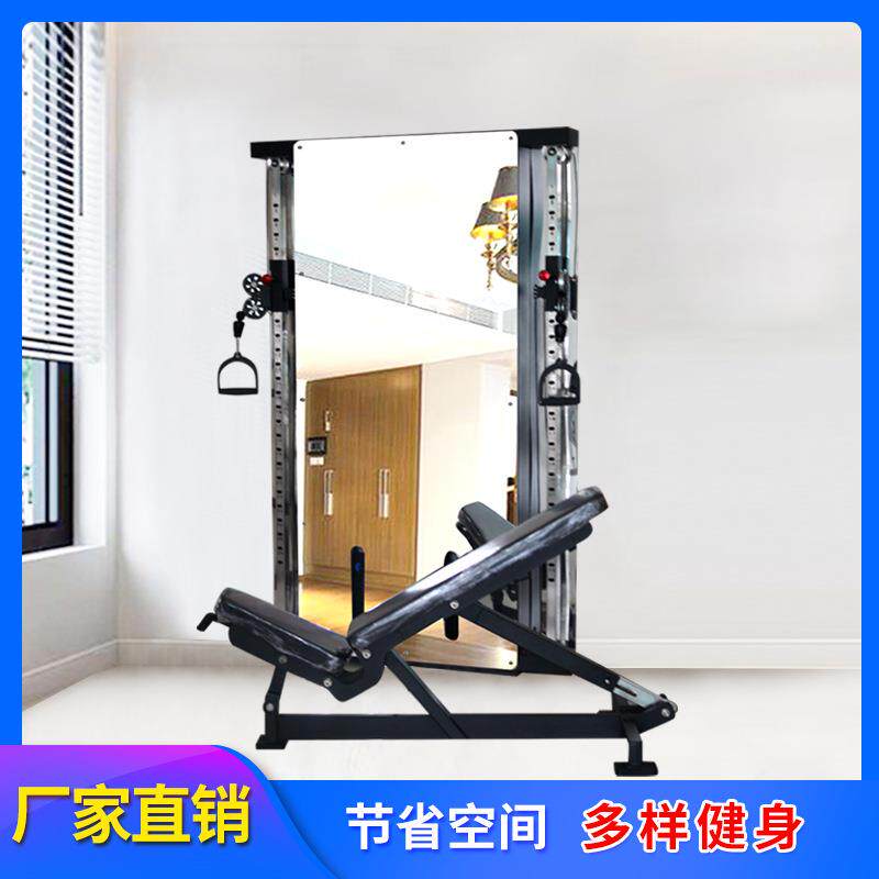 贴墙健身飞鸟架墙体家用小飞鸟龙门架单边小飞鸟靠墙飞鸟训练器