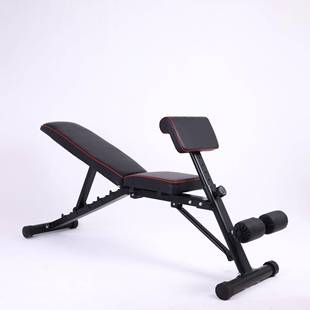 哑铃凳仰卧起坐健身器材家用男辅助多功能腹肌板健身椅飞鸟卧推凳