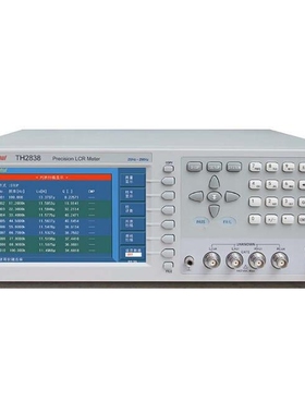 同惠TH2838A精密高频LCR数字电桥/元件分析仪20HZ-1MHZ LCR测试仪