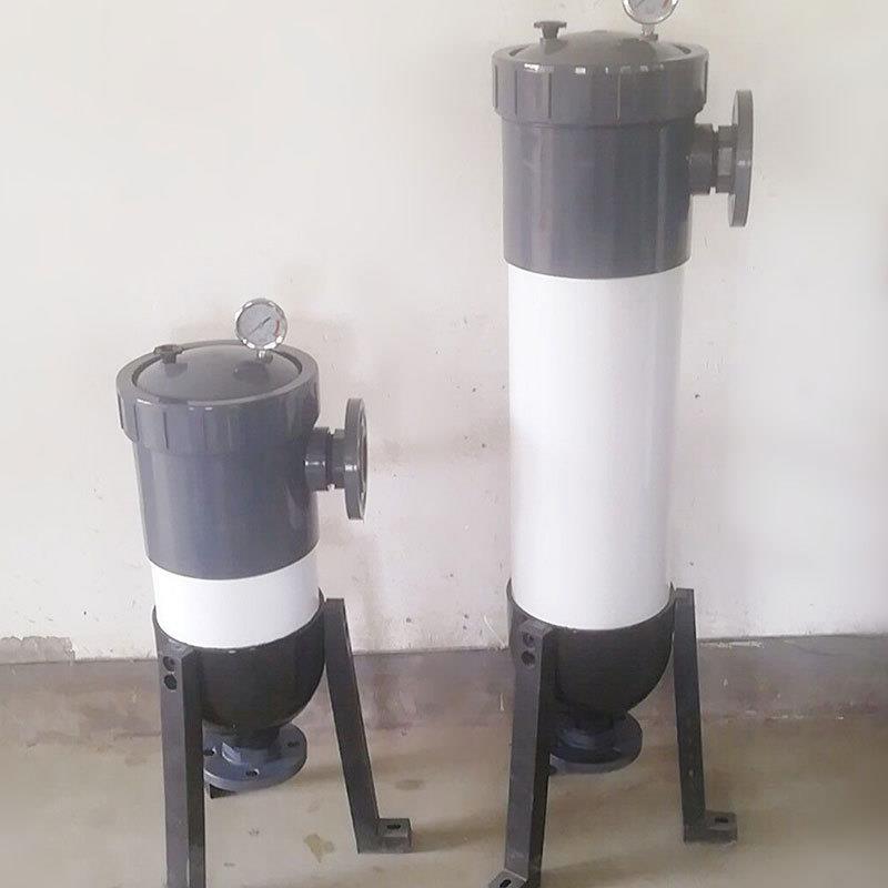 UPVC袋式过滤器 2#A款单袋过滤垃圾液体 DTRO袋式过滤器工业