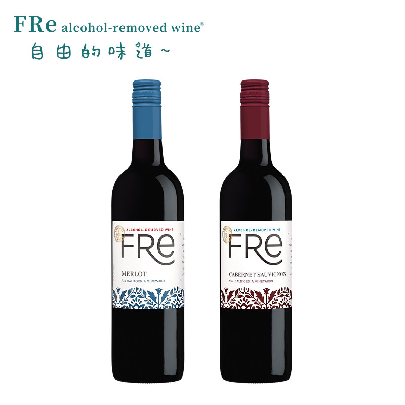 fre无醇红酒美国舒特轻舞750ml