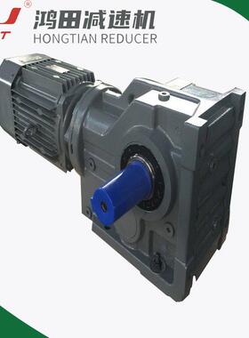 37减速机-Y2.2W-4P-5.36-M4-B-0系列斜齿轮减速机