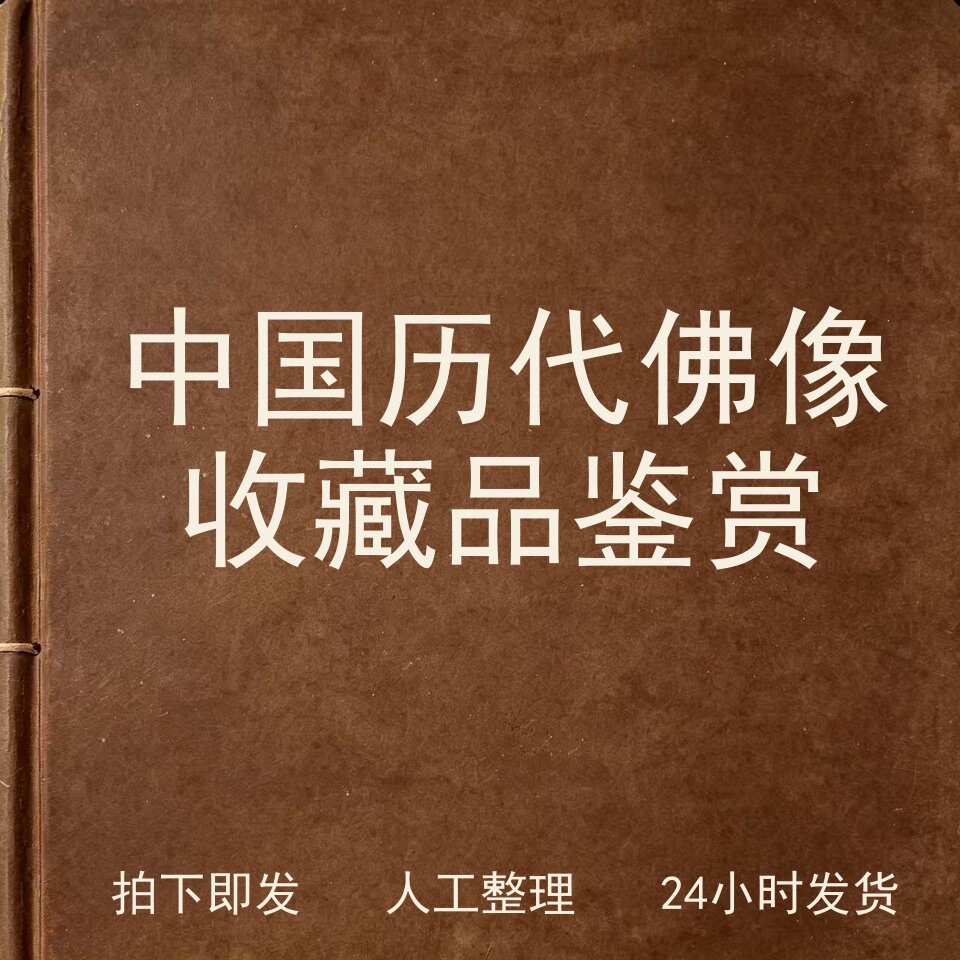 中国历代佛像收藏品鉴赏宗教艺术兴趣参考电子版