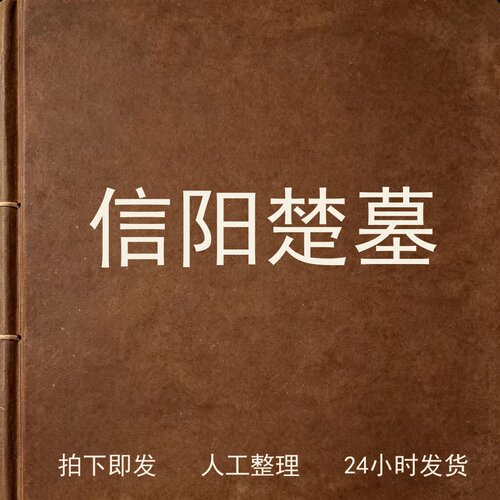 信阳楚墓考古人文兴趣参考电子版