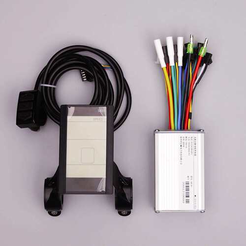 24V36V48V250W350W电动自行车山地车锂电控制器LCD竖屏液晶仪表套