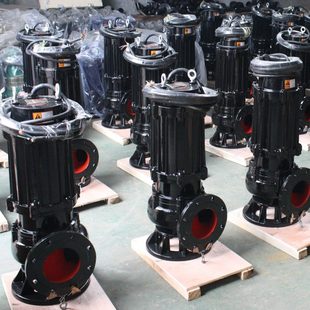 适用污水处理 开利铸铁壳2.2KW自动搅匀JYWQ工程配套排污泵