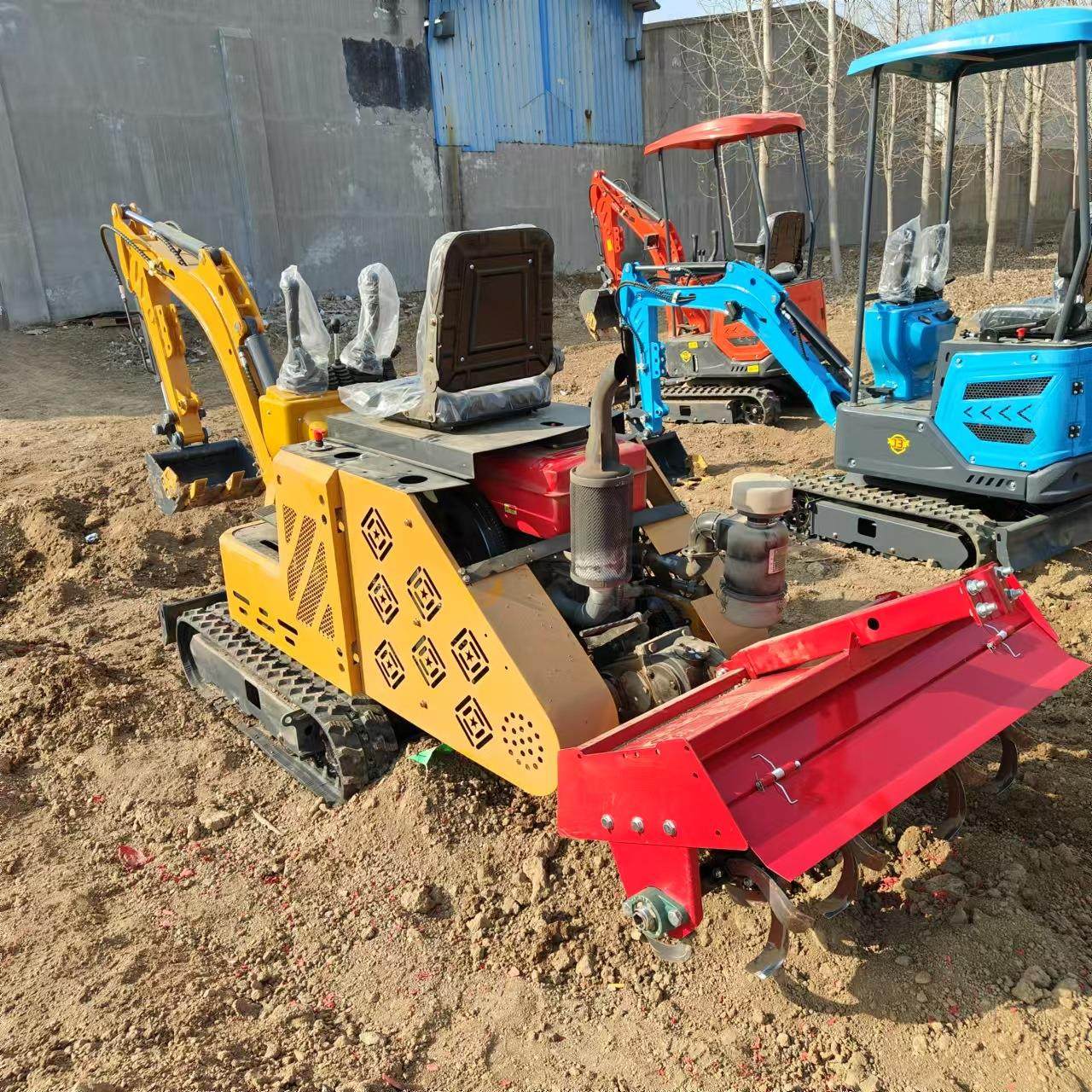 源头厂家旋挖一体机 果园多功能旋耕机 农田播种秸秆还田碎草挖机,农机/农具/农膜,耕种机械/微耕机/开沟机,淘宝优惠券,粉丝福利购,淘宝优惠卷