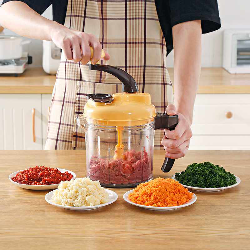 热卖绞菜机绞肉器厨房多功能切菜器打碎菜饺子馅搅拌搅蒜器手动