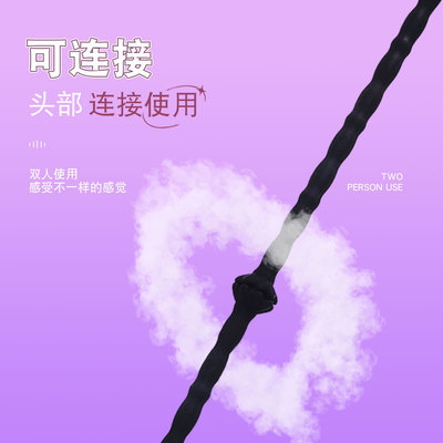 ORISS双人马眼空心导堵多用尿道管硅胶马眼尿道棒扩张器马眼刺激