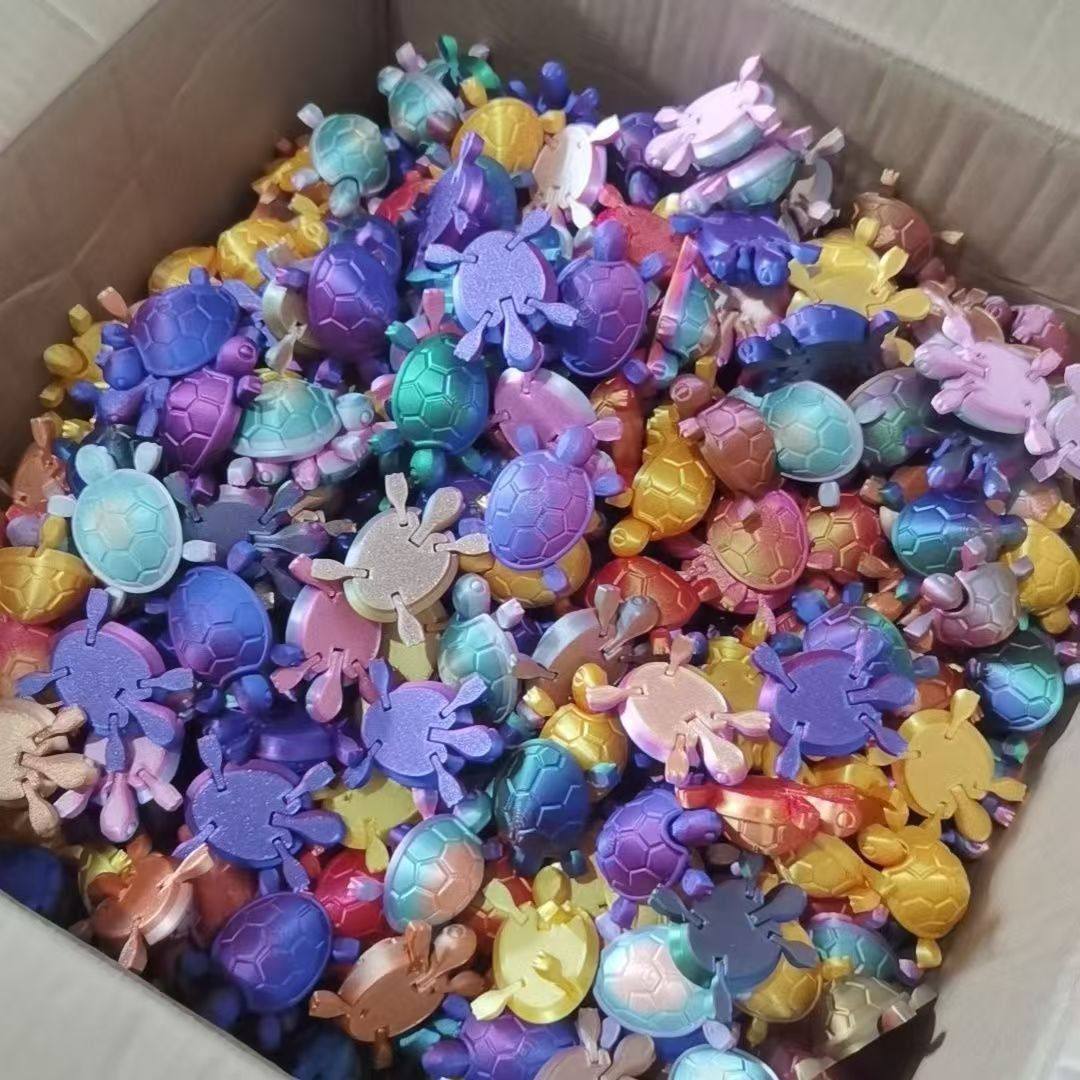 爆款3D打印小乌龟儿童玩具身体关节可活动夜市文具店摆摊玩具,家居饰品,仿真水果,淘宝优惠券,粉丝福利购,淘宝优惠卷