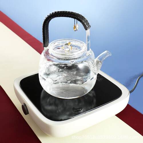 日式玻电壶水壶高温加厚煮茶GA壶陶炉茶炉专烧用提璃梁壶大号单壶