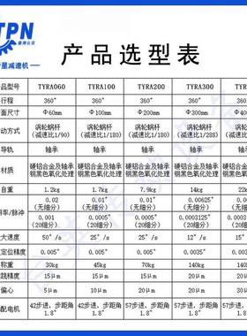 电动旋转台电控旋转动工台T1YRA60无品牌/00200电作分度台中空旋