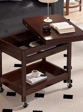 发角几侧用柜可移动茶几小旋桌子转边几客厅家边桌置物架LBQ沙小