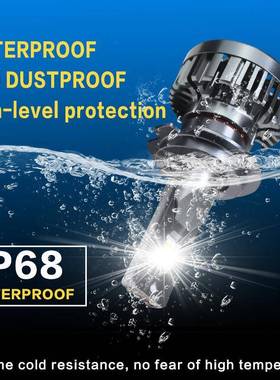 W新款大功率55l高解ed汽车大灯亮码h4h1无品牌/1led车灯9005车灯