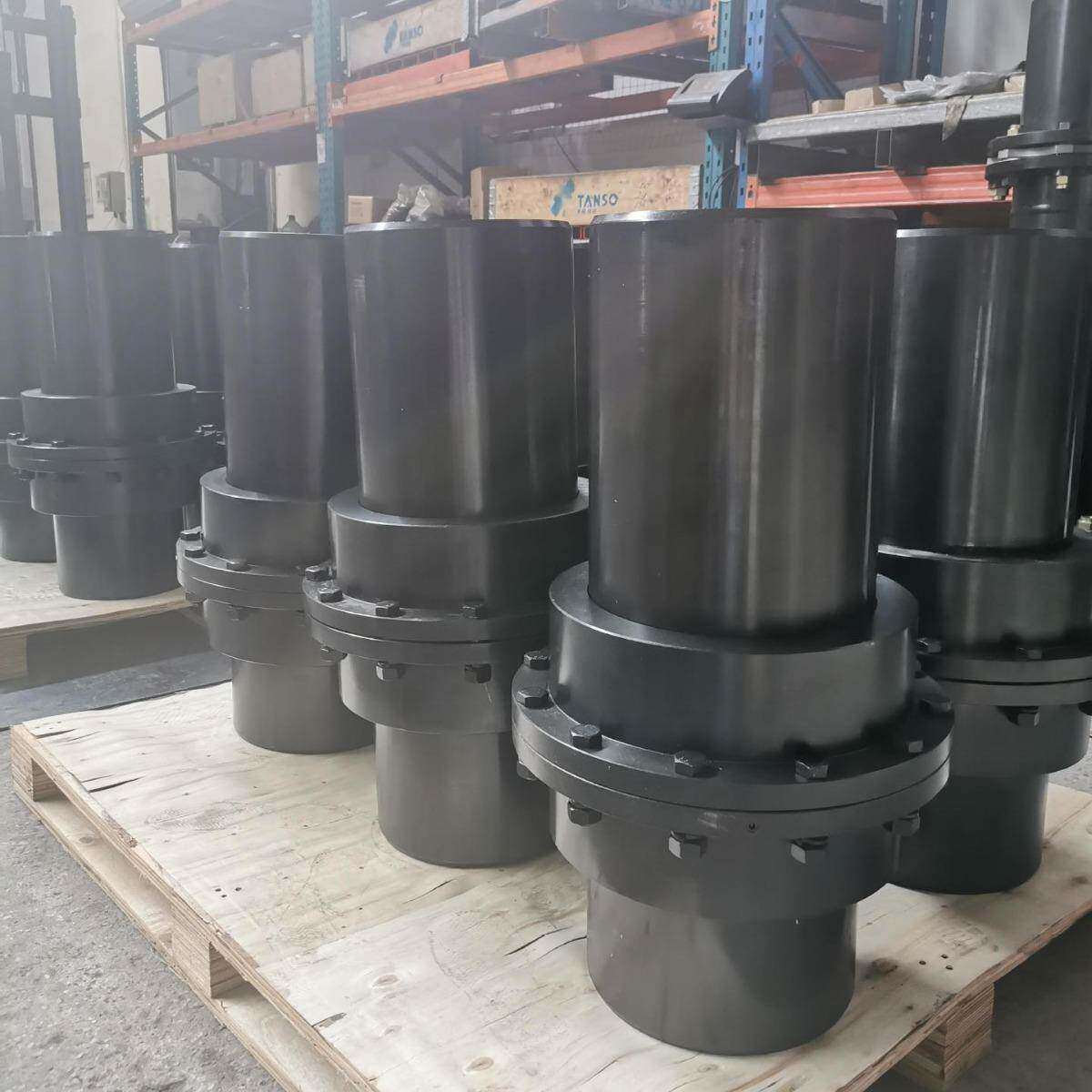 WG型形齿联器直垂安装齿式联AWY轴器4轴5#钢内外齿鼓型