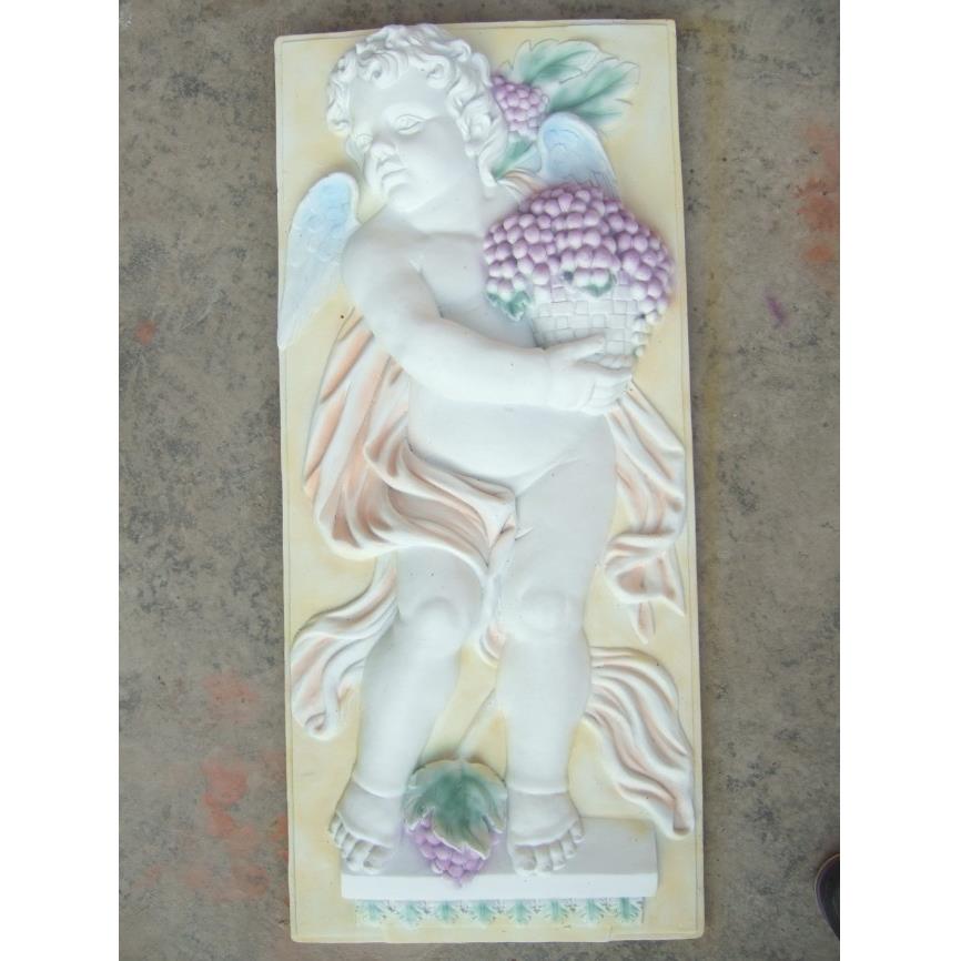 欧式大厅酒店家居品雕小天使FGK壁饰壁包邮墙饰浮家饰挂挂饰装饰