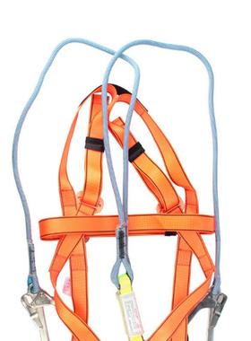 宏建缓BISN-G01国标全五点式双大钩安全带身带冲包