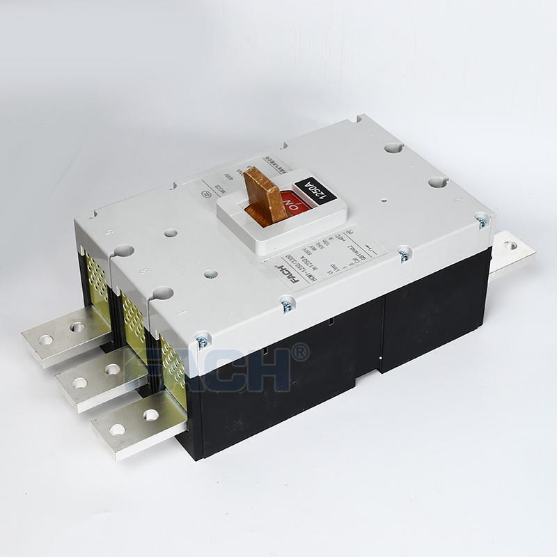 1250A1NTV塑壳气大电流断路器三相000空A开3P4P发电机空开关1600A