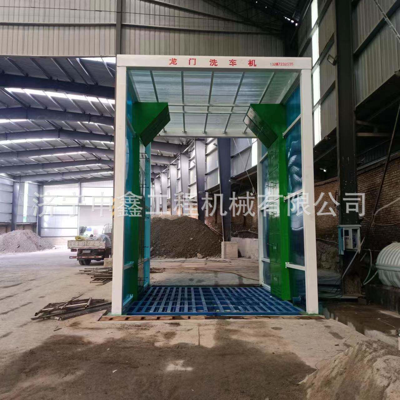 封建筑工门地砂场全封闭清水高压闭龙洗车工程机大型AIO洗车装置