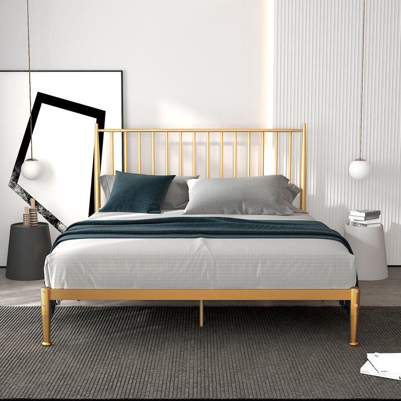 简米约代铁艺人床加厚铁床米.米..现米JYB双人网红单铁架子床