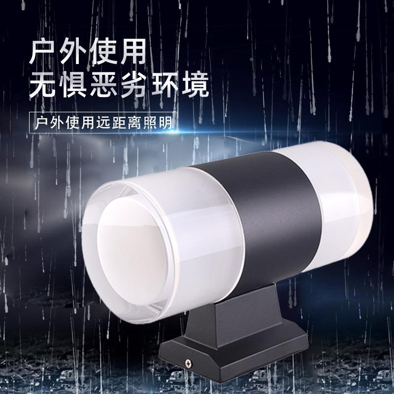 高亮度户外灯台防-水壁照庭院别墅明灯露台阳墙灯入户大门室外壁