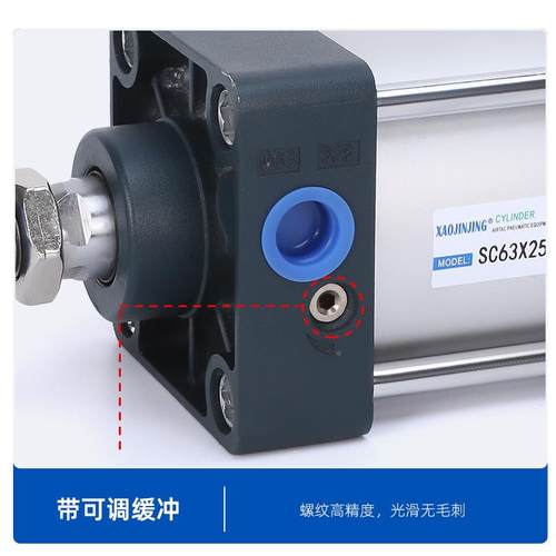 sc63标气x缸小型气动大推力s32x准40x50x75x80100x125x16868750xc