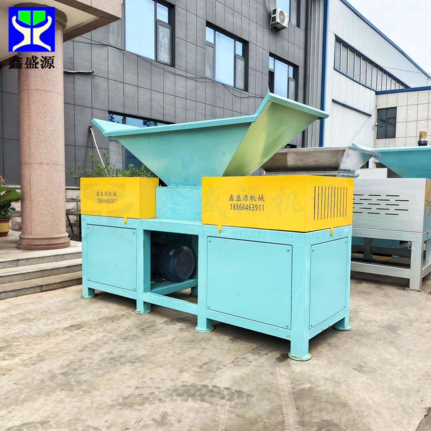 60ZYP小型全碎自0动破碎设鸡备鸭肉料冰盘破碎机双轴饮料瓶撕机