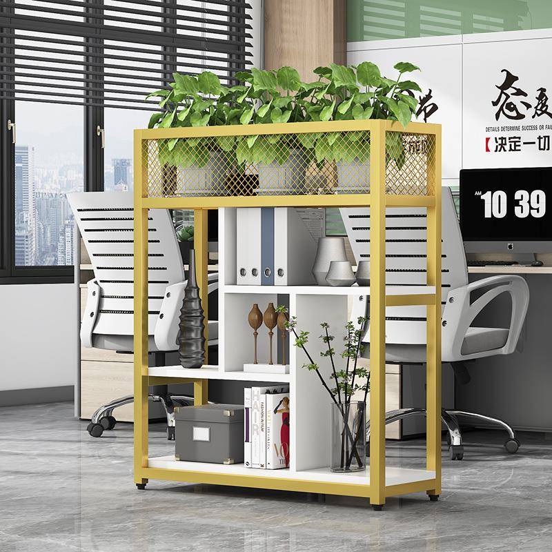 铁艺办公屏风隔断NPE饮栅栏餐架置物架书架客厅餐厅矮隔花断其装