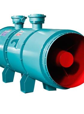 FOBD-N06/NO7/N8ZAV矿用风机隔K型压入式对旋爆轴流局部通风机2*1