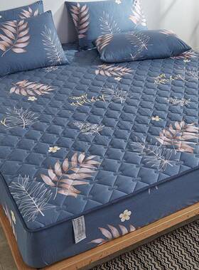 ?床笠防滑固定纯棉垫套罩全保床护套床套F76M5659包床加罩防尘罩