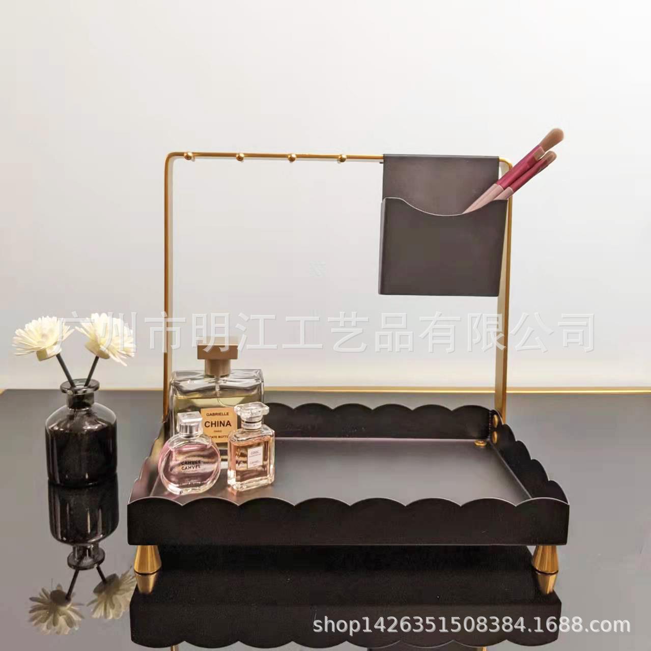 轻奢钥匙架摆件托盘JYJ469门进门户放玄关钥口匙入收纳置物装饰收
