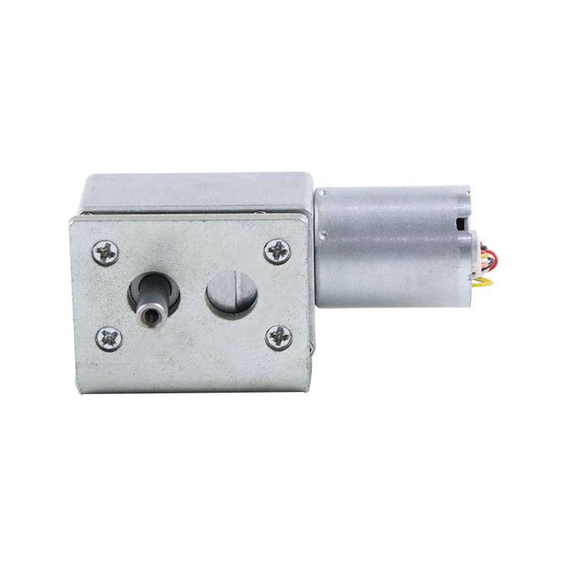 无刷直流减速电机12伏24v蜗轮蜗杆JGY2430微型可调低慢速电动马达