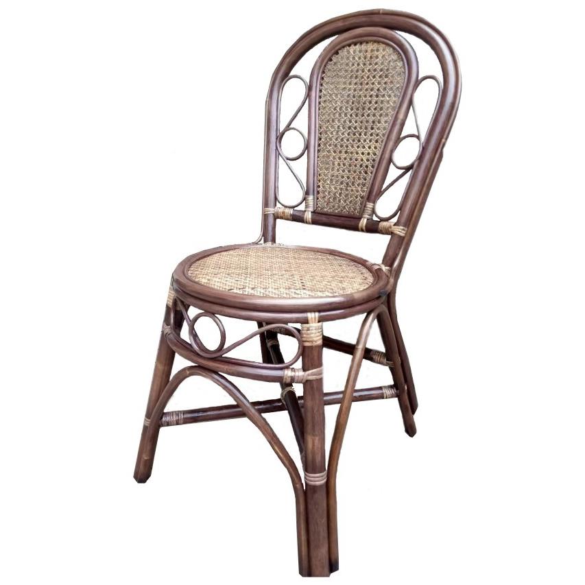 L7天HHO然印尼餐藤椅子藤休闲编椅藤椅家用藤椅电脑办公家具酒店