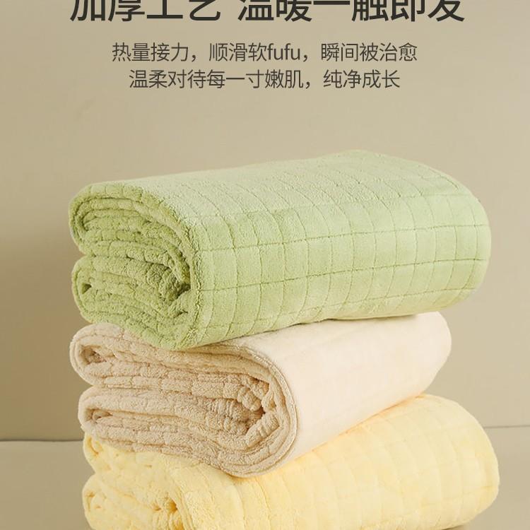 儿童浴巾斗篷带可穿超式UVS浴袍宝婴儿宝洗澡比纯帽棉吸水穿裹大